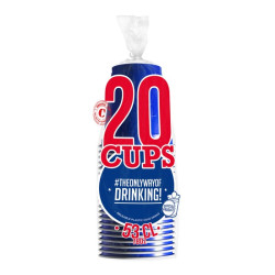 Gobelets bleus 53cl. x 20 - Original CUP