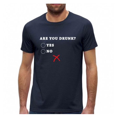 Tshirt Are You Drunk Navy - Original CUP