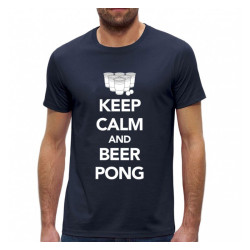 Tshirt Keep Calm And Beer Pong - Original CUP