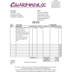 Devis DV20160040