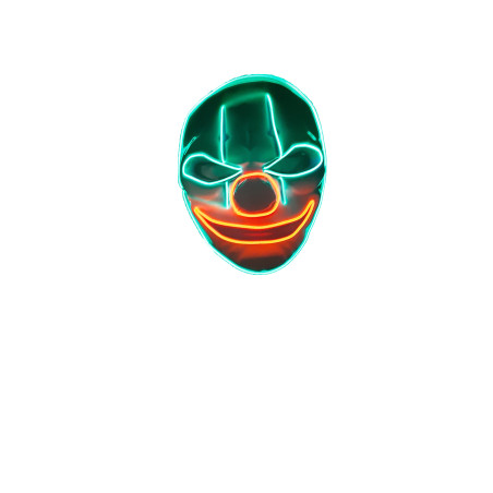 Masque Neon - Clown - Original Cup