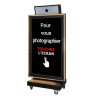 Location Borne à Selfie - Photobooth - Photomaton - Robotphoto Miroir - Clic Emotion