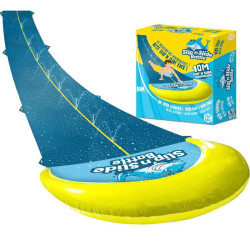 Location de Tapis de Ventriglisse Double Piste de 10 mètres - Slip'n Slide Battle + 2 bouées - Original cup