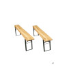 Location 2 x Bancs pliants 220 cm