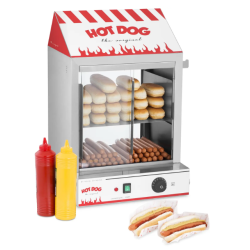 Location Hot-Dog Cuiseur Vapeur - 2000 W - Royal Catering