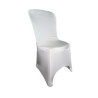 Location Housse Lycra blanche - extensible ttes chaises