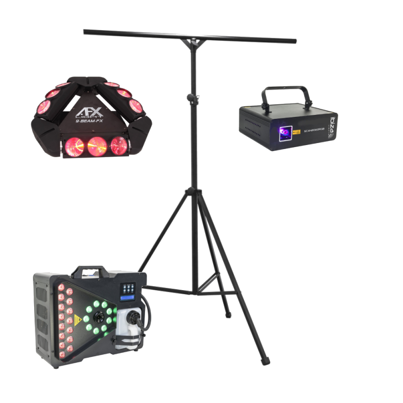 Location Pack Lumière Spider Laser Color XL