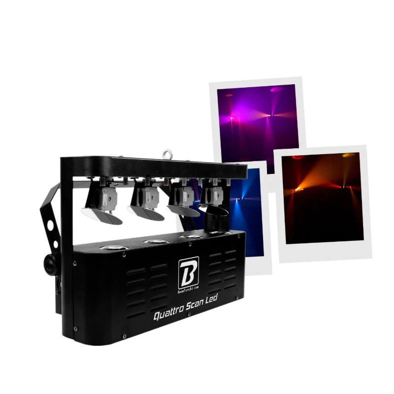 Location Quattro Scan LED - BoomToneDJ