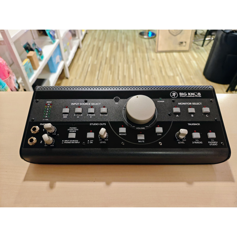 Contrôleur de monitoring studio Mackie BIG KNOB – Occasion professionnelle