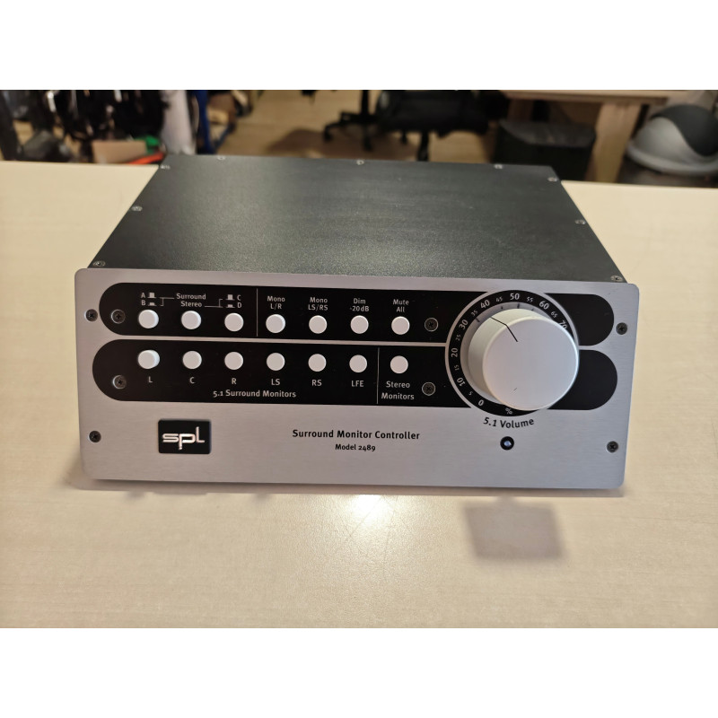 Contrôleur de monitoring surround SPL – Modèle 2489 (occasion professionnelle)