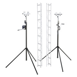 Portique d'éclairage à Manivelle - SLB03W-LIGHT - IBIZA