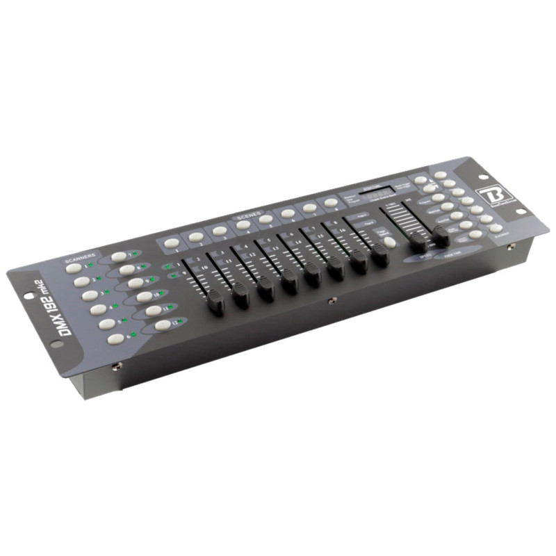 Location Contrôleur DMX 192 MK2 BoomToneDJ – Console Éclairage 192 Canaux