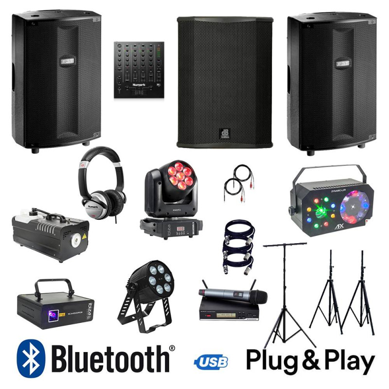 Location Pack Giga TEUF - BASS X2 + RX3