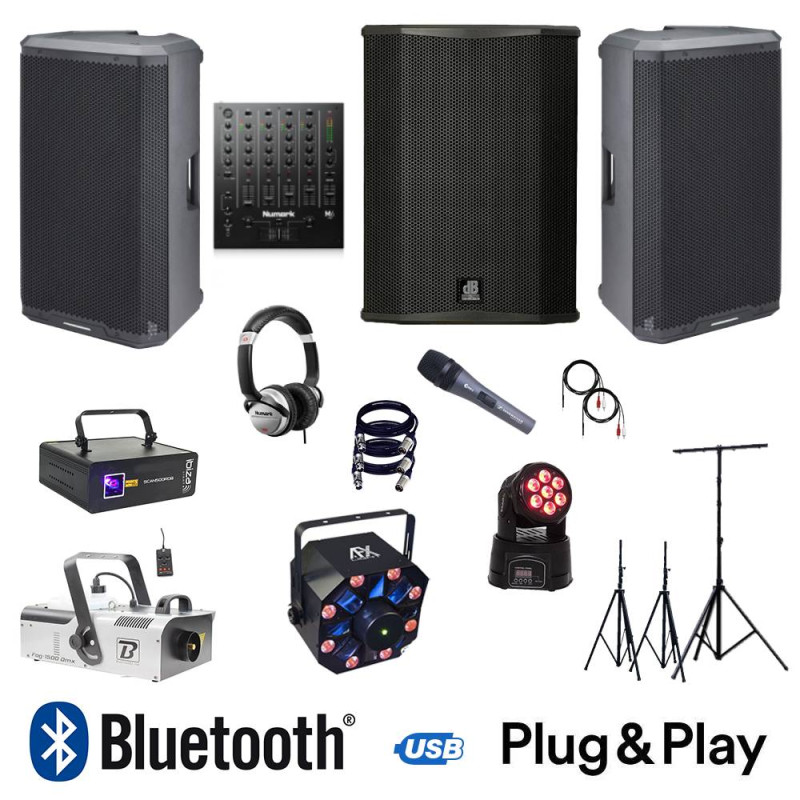 Location Pack Mega TEUF - BASS X2