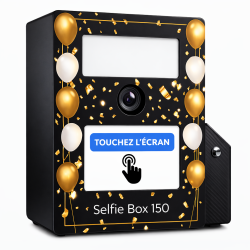 location borne selfie Selfie Box 150 AlloFiestaLoc