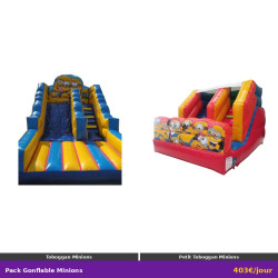 PACK MINIONS - Location Structures Gonflables