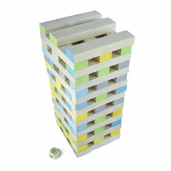 Location jenga géant XXL en bois 15€/jour pour animations familiales et entre amis
