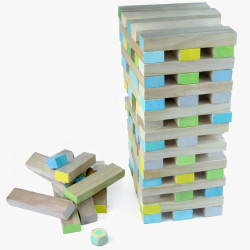 Location jenga géant XXL en bois 15€/jour pour animations familiales et entre amis