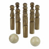Jeu de quilles en bois en location pour animation de jardin