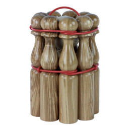 Jeu de quilles en bois en location pour animation de jardin